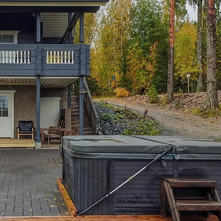 Karkelopirtti 2 B Incl Ac, Sauna, Terrace, Jacuzzi For Extra Fee